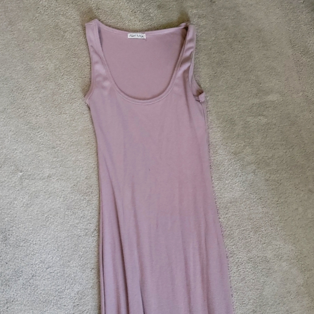 HEART & HIPS PINK MAXI DRESS